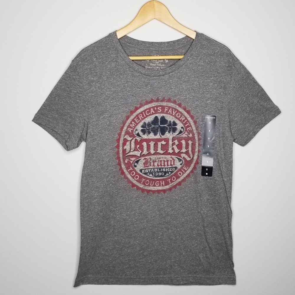 NWT Lucky Brand 4 leaf clovers size small